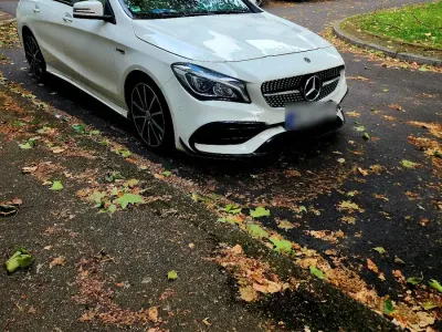 Gebraucht Mercedes CLA250 AMG 211 PS (155 kW) 2016 Weiß Limousine