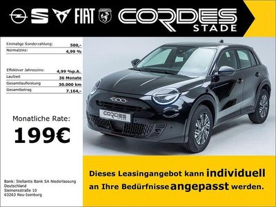 Neu Fiat 600 Business 110 PS (80 kW) 2025 Schwarz SUV
