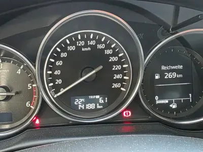 Gebraucht Mazda CX-5 Sky 150 PS (110 kW) 2014 Rot SUV