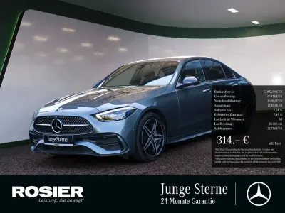 Brugt Mercedes C220 Premium 200 HK (147 kW) 2024 Grå SUV