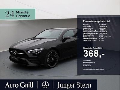 Gebraucht Mercedes CLA250e Shooting Brake AMG 160 PS (117 kW) 2021 Unilack nachtschwarz Kombi