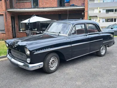 Gebraucht Opel Kapitän 75 PS (55 kW) 1956 Schwarz Limousine