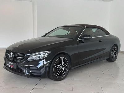 Gebraucht Mercedes C220 AMG line 194 PS (142 kW) 2019 Schwarz Cabrio