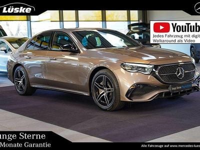 Samtbraum Gebraucht 2024 Mercedes E300 AMG line Limousine | 54.900 € (Fairer Preis)