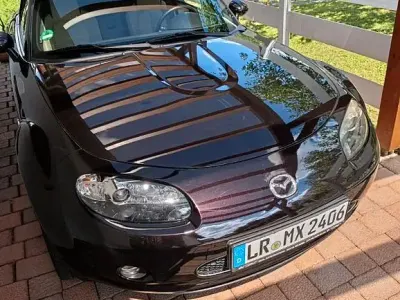 Gebraucht Mazda MX5 126 PS (92 kW) 2008 Schwarz Cabrio