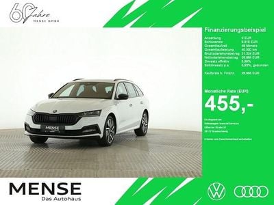 Gebraucht Skoda Octavia SportLine 150 PS (110 kW) 2022 Moonweiß perleffekt Kombi