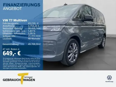 Gebraucht VW Multivan Life 150 PS (110 kW) 2023 Grau Van / Kleinbus