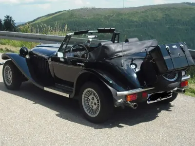 Gebraucht Panther Kallista 135 PS (99 kW) 1987 Schwarz Cabrio