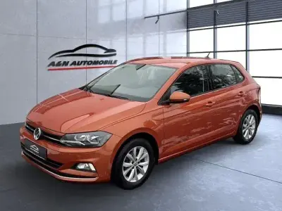 Gebraucht VW Polo Highline 110 PS (80 kW) 2018 Orange Kleinwagen