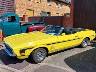Gebraucht Ford Mustang Mach 1 160 PS (117 kW) 1971 Gelb Cabrio