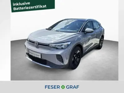 Gebraucht VW ID.4 Pure 125 kW (170 PS) 2021 Mondsteingrau schwarz SUV