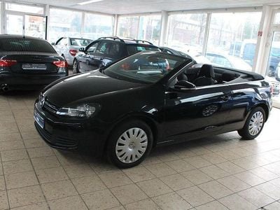 Gebraucht VW Golf Cabriolet Basis 105 PS (77 kW) 2012 Schwarz Cabrio