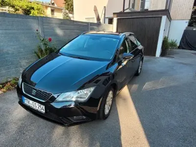 Gebraucht Seat Leon ST Style 110 PS (80 kW) 2016 Schwarz Kombi