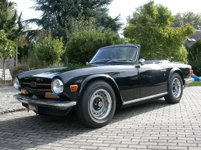 Gebraucht Triumph TR6 122 PS (89 kW) 1974 Schwarz Cabrio
