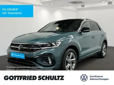 Second-hand VW T-Roc R-line 110 CP (80 kW) 2023 Albastru SUV