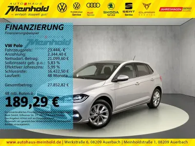Gebraucht VW Polo IQ Drive 95 PS (69 kW) 2024 Silber Kleinwagen