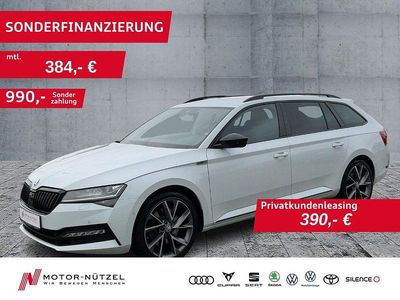 Moonweiss metallic Gebraucht 2022 Skoda Superb SportLine Kombi | 27.660 € (Fairer Preis)