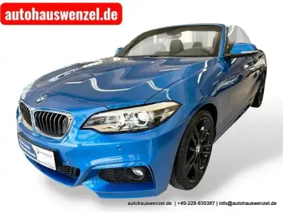 Brugt BMW 218 M Sport 136 HK (100 kW) 2017 Blå Cabriolet