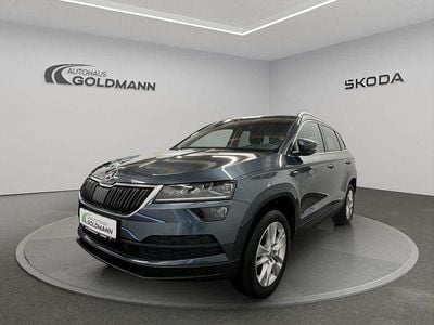 Gebraucht Skoda Karoq Clever 150 PS (110 kW) 2021 Quarzgrau metallic SUV