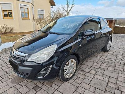 Gebraucht Opel Corsa 87 PS (63 kW) 2012 Schwarz Kleinwagen