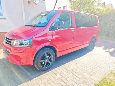 Brugt VW T5 114 HK (83 kW) 2014 Rød Van