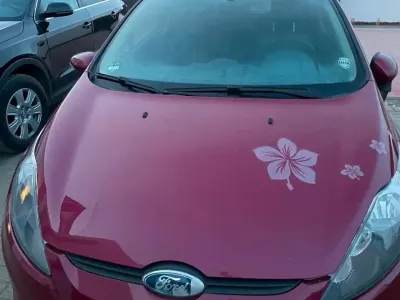 Gebraucht Ford Fiesta 60 PS (44 kW) 2009 Rot Kleinwagen