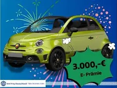 Neu Abarth 500C 114 kW (155 PS) 2026 Grün (acid green) Cabrio