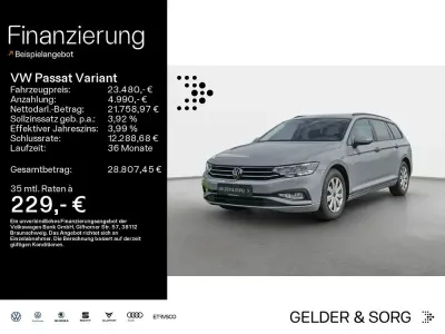 Używany VW Passat Basis 150 KM (110 kW) 2023 Szary Kombi