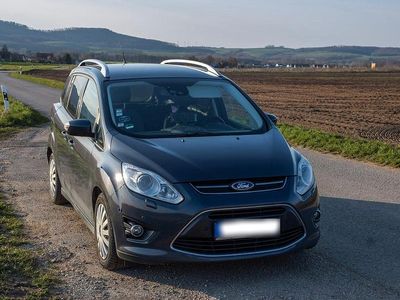 Gebraucht Ford Grand C-Max 125 PS (91 kW) 2013 Grau Van / Kleinbus