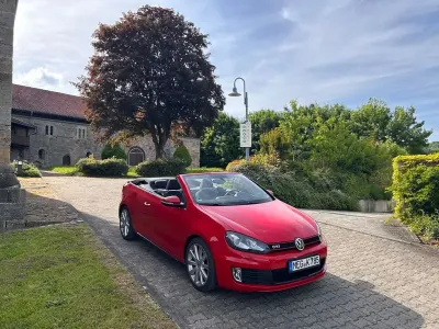 Gebraucht VW Golf Cabriolet GTI 211 PS (155 kW) 2013 Rot Cabrio