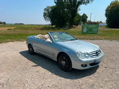 Gebraucht Mercedes CLK350 272 PS (200 kW) 2008 Silber Cabrio