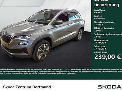 Gebraucht Skoda Karoq Tour 150 PS (110 kW) 2025 Grau SUV