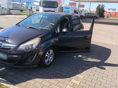 Gebraucht Opel Corsa 95 PS (69 kW) 2011 Schwarz Kleinwagen