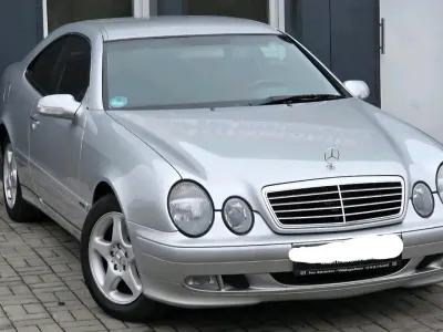 Gebraucht Mercedes CLK200 Elegance 163 PS (119 kW) 2002 Silber Coupé