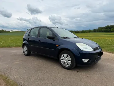 Usata Ford Fiesta 80 CV (58 kW) 2002 Blu Utilitaria
