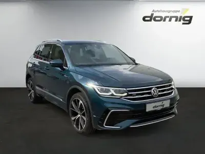 Gebraucht VW Tiguan R-line 200 PS (147 kW) 2021 Blau metallic SUV