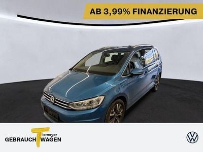 Blau Gebraucht 2021 VW Touran Highline Van / Kleinbus | 29.790 € (Fairer Preis)