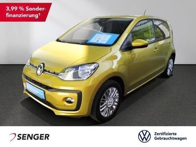 Gebraucht VW up! United 65 PS (47 kW) 2021 Gelb Kleinwagen