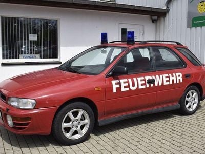 Gebraucht Subaru Impreza 116 PS (85 kW) 1997 Rot Limousine
