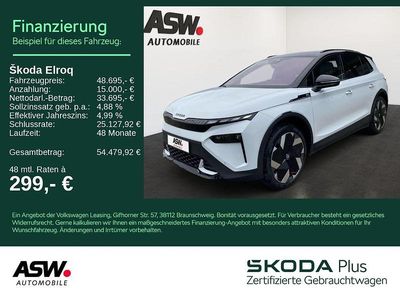 Gebraucht Skoda Elroq First Edition 210 kW (286 PS) 2025 Weiß SUV
