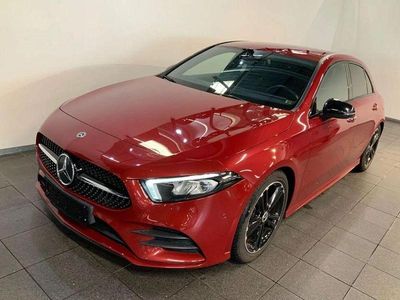 Usata Mercedes A200 AMG line 150 CV (110 kW) 2020 Rosso Berlina