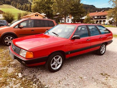 Gebraucht Audi 100 88 PS (64 kW) 1987 Rot Kombi