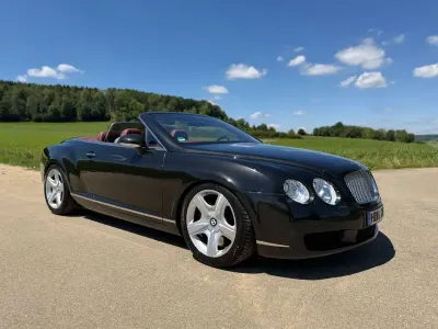 Gebraucht Bentley Continental GT Convertible 560 PS (411 kW) 2007 Schwarz Cabrio