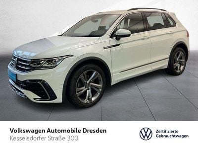 Gebraucht VW Tiguan R-line 150 PS (110 kW) 2023 Weiß SUV
