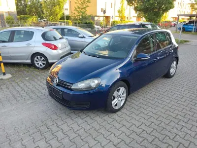 Gebraucht VW Golf VI Comfortline 122 PS (89 kW) 2009 Blau Kleinwagen