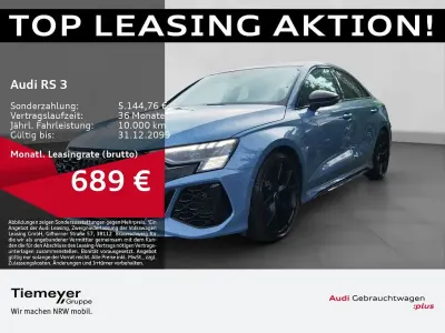 Gebraucht Audi RS3 Ambiente 400 PS (294 kW) 2024 Kemoragrau metallic Limousine