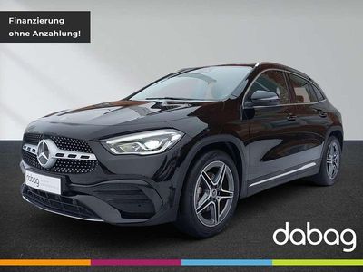 Gebraucht Mercedes GLA200 AMG line 163 PS (119 kW) 2022 Nachtschwarz  unilack SUV