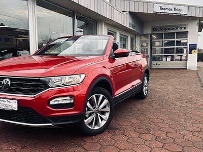 Gebraucht VW T-Roc Cabriolet Style 150 PS (110 kW) 2021 Kings red metallic (metallic) Cabrio