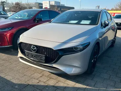 Nouvelle Mazda 3 Exclusive-Line 186 ch (136 kW) 2026 Platinum quartz Berline