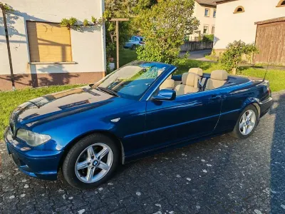 Używany BMW 320 Cabriolet 170 KM (125 kW) 2003 Niebieski Kabriolet